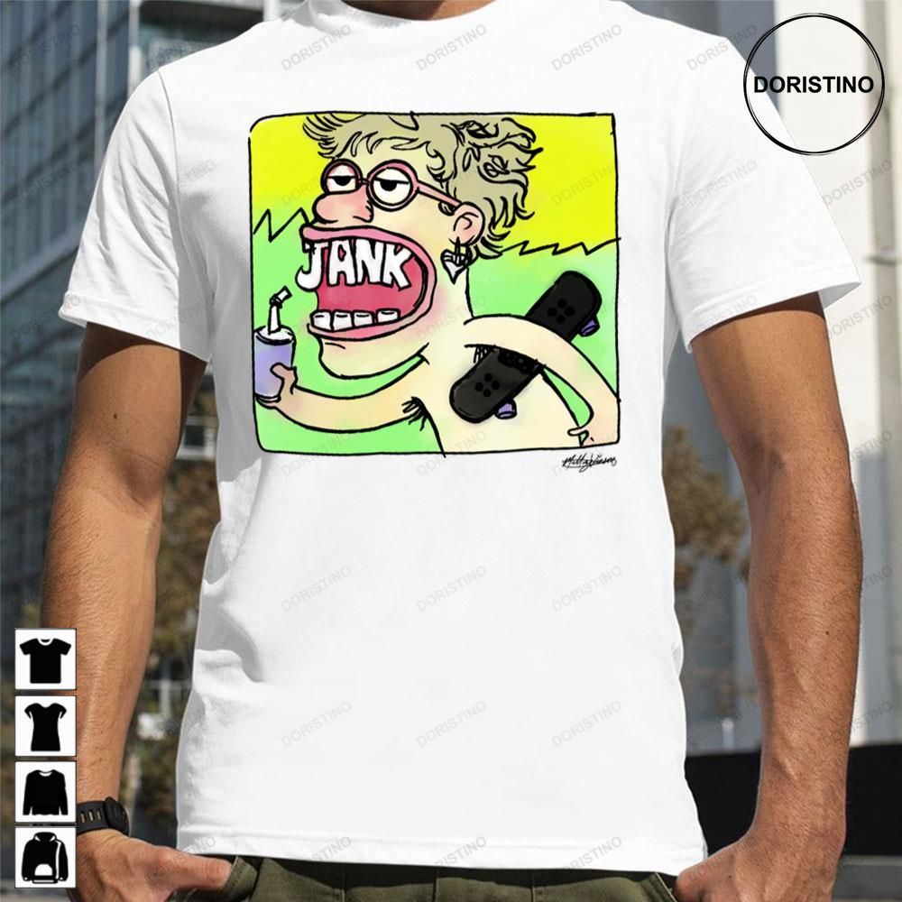 Jank Alt Cover With Skateboard Fanart Limited Edition T-shirts